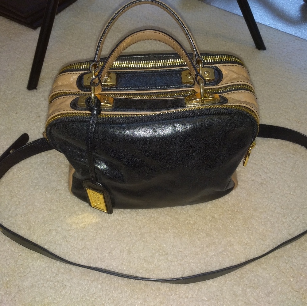 Badgley Mischka Lena Bicolor Black/Nutmeg